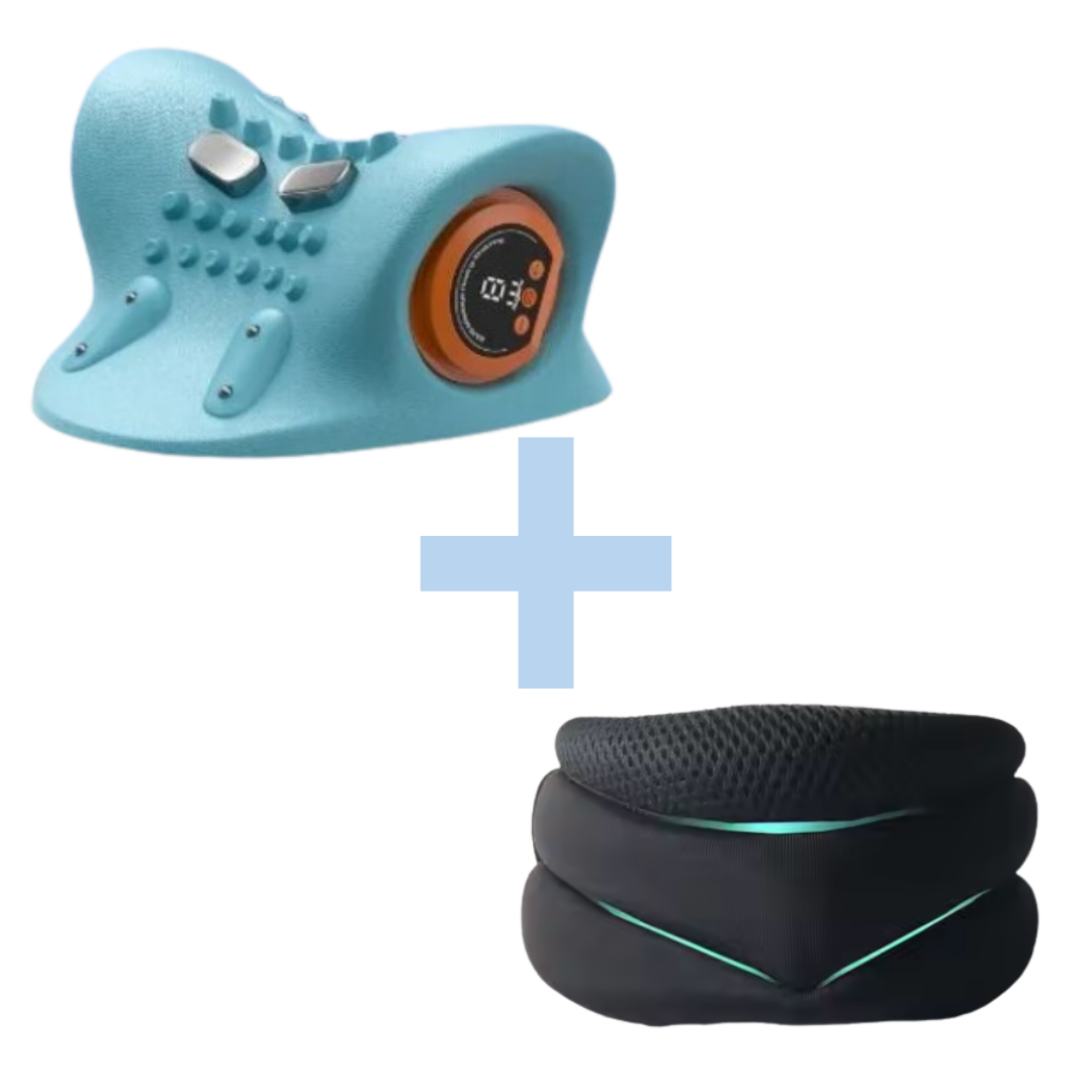 1x Neuralife EMS Neck Massager + Cervical Sleep Neck Brace